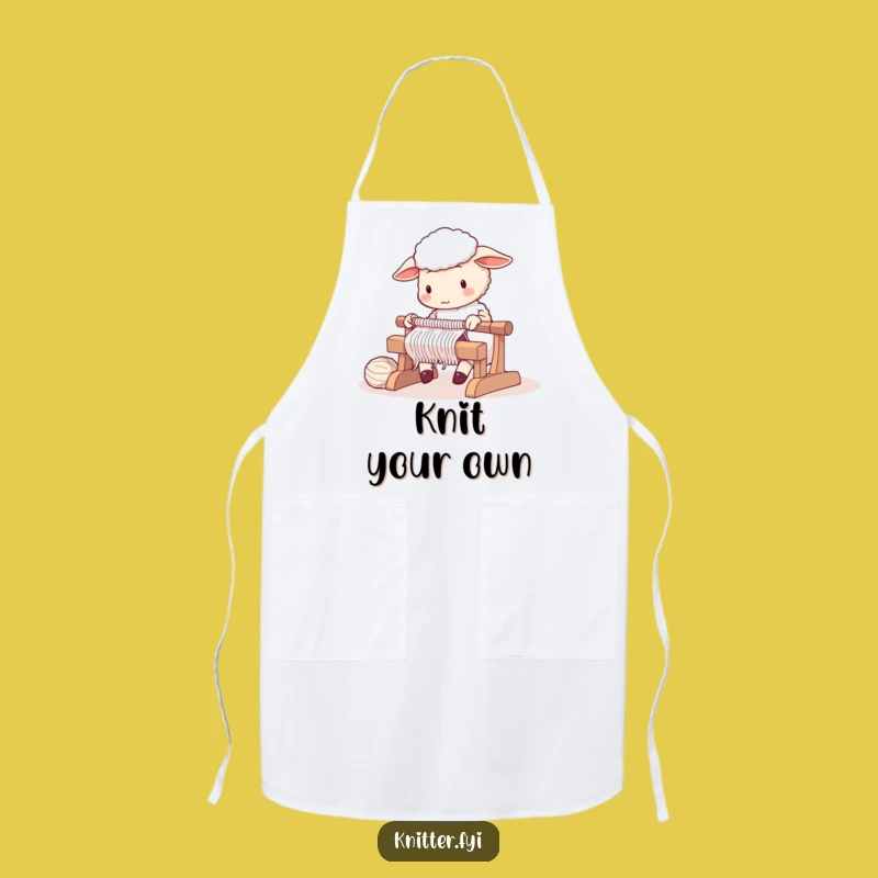 Funny Sheep Crafter Apron - Keep Clean While You Create