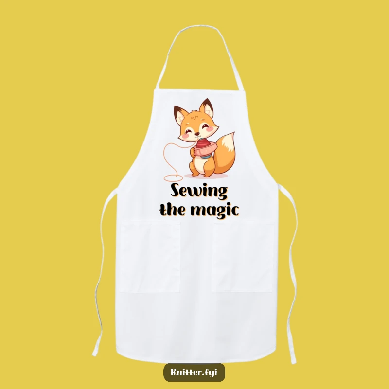 Funny Fox Apron: Add Playful Charm to Your Kitchen Adventures