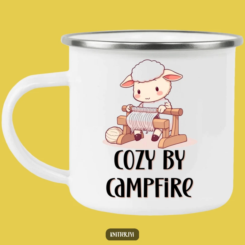 Funny Sheep Adventure Mug - Cozy Sips for Crafters