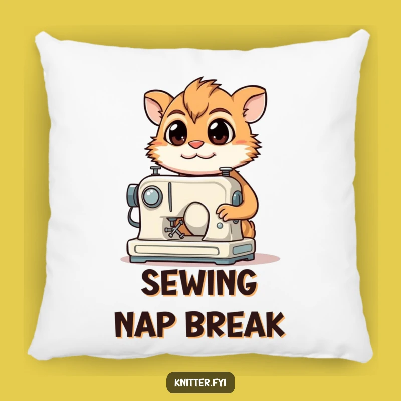 Cozy Funny Sewing Pillow: Soft Comfort for Makers, An Amazing Funny Gift