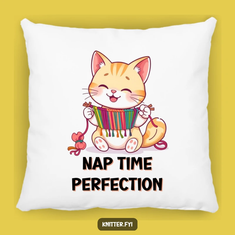 Funny Cat Tapestry Pillow - Cozy Comfort with Artistic Flair