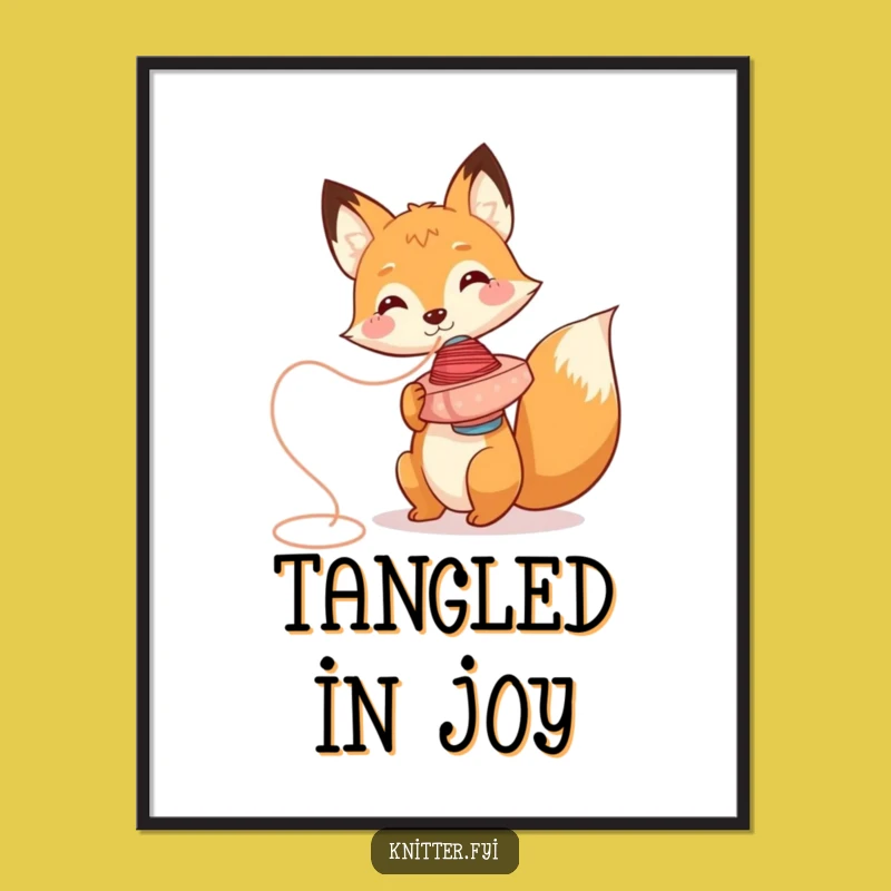 Funny Fox Digital Art: Instantly Add Playful Whimsy to Your Space