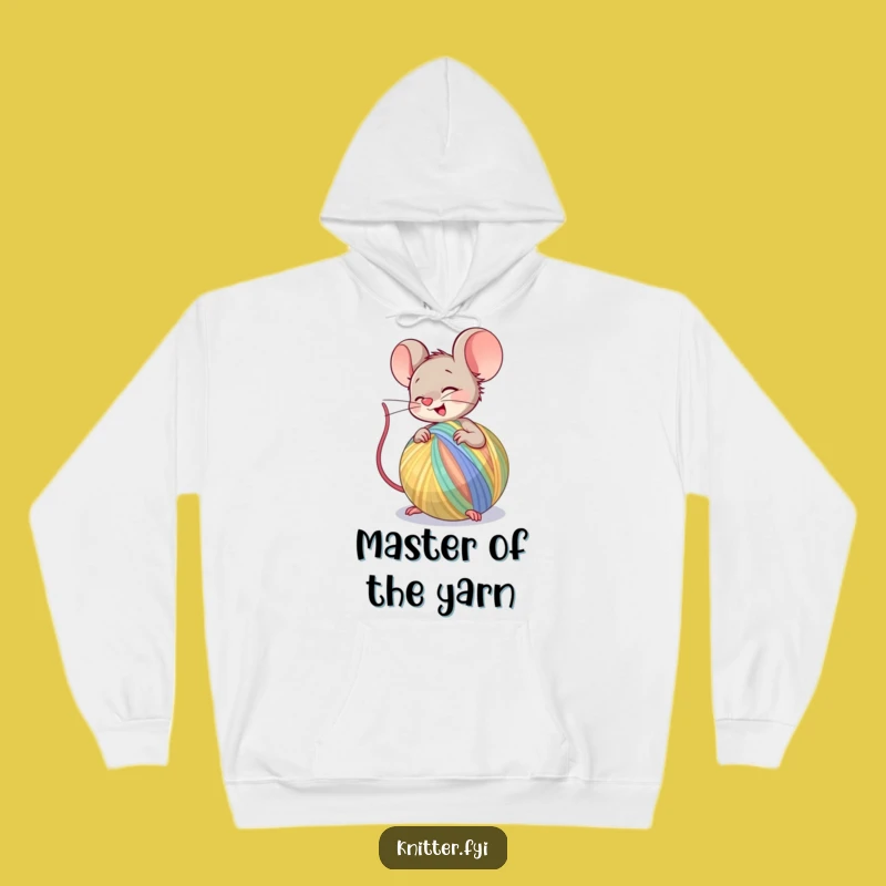 Cozy Funny Mouse Hoodie: Crafting Comfortably, The Ultimate Funny Gift