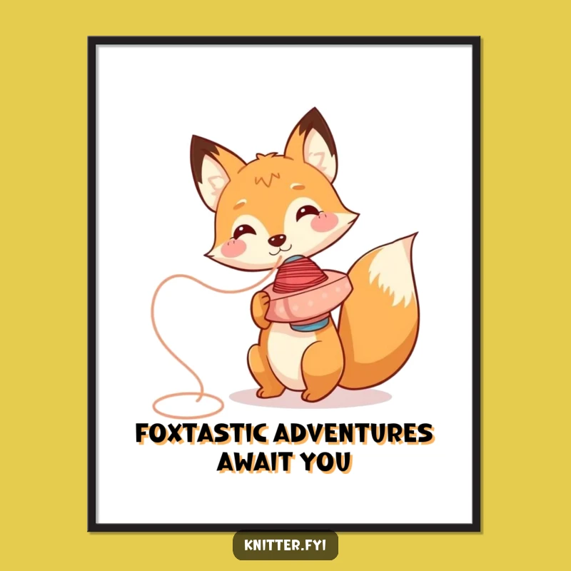 Free Printable Fox Art - Funny Downloadable Decor for a Playful Space!