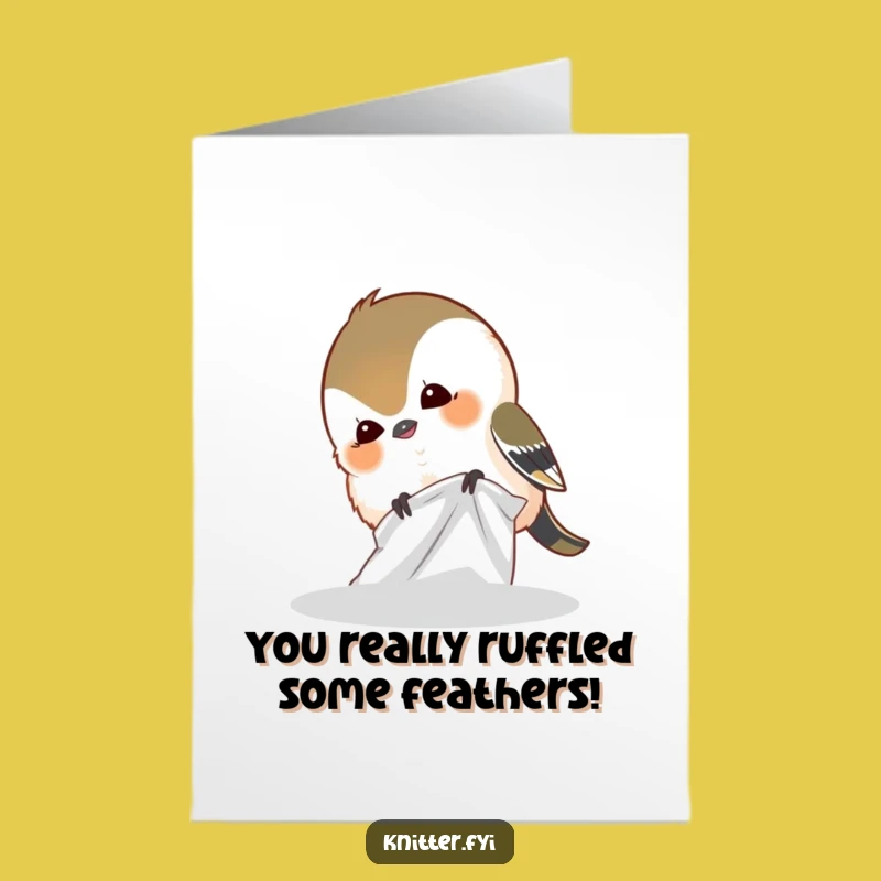 Chirpy Chickadee Congrats Card - Free Printable & Hilarious Download!