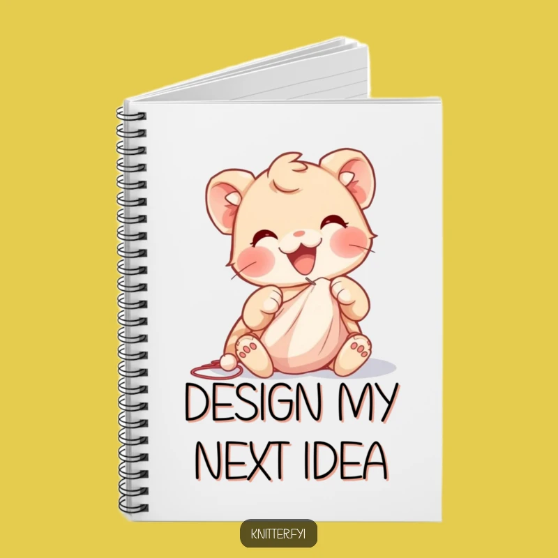 Funny Sewing Creature Notebook: Perfect Funny Gift for Pattern Designers and Stitchers