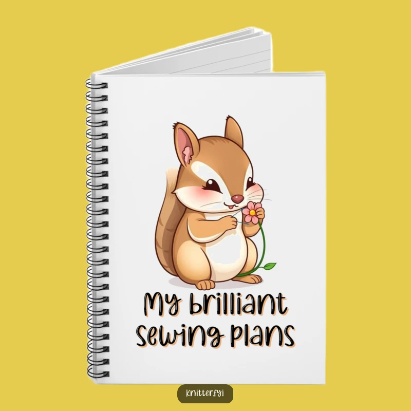Funny Squirrel Stitching Notebook: A Hilarious Gift for Journaling and Creative Ideas