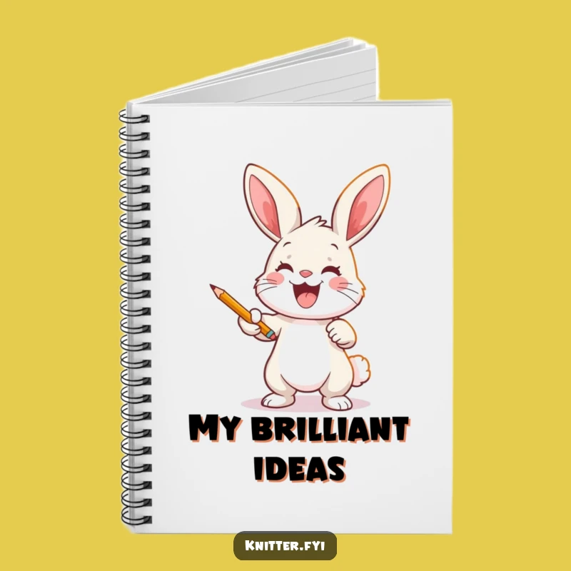 Funny Bunny Artist Notebook: Sketch Your Ideas with Joyful Rabbit Art, Gift