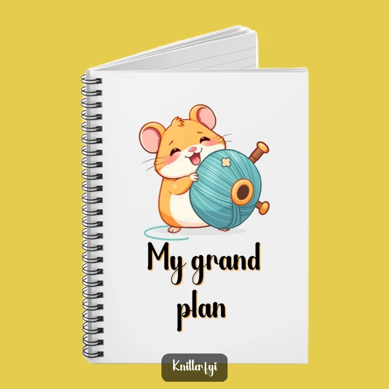 Funny Kawaii Hamster Notebook, Hilarious Journal for Creative Ideas and To-Do Lists