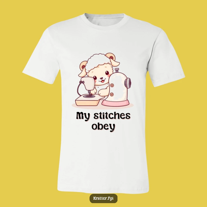 Funny Sheepdog T-Shirt: Hilarious Dog Sewing Design Perfect for Gift Giving