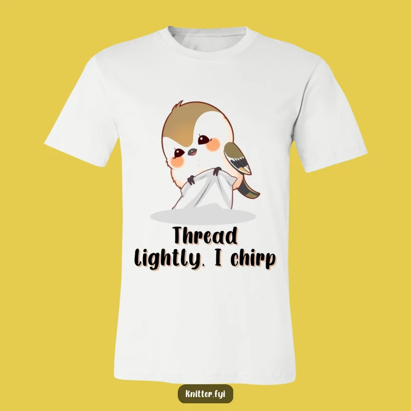 Funny Giggling Chickadee T-Shirt - Humorous Bird Watching Apparel Gift